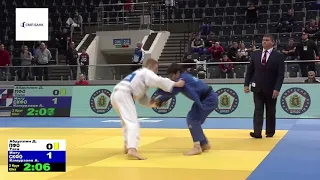 60 kg Абдуллин Д Камурзаев А 17 11 2019 Т1 Первенство России по дзюдо до 21 года, КРАСНОЯРСК