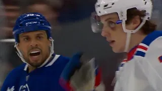 Matt Rempe Completely Ignores Ryan Reaves