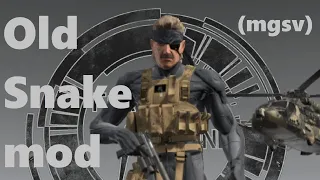 Old Snake MGSV Mod With David Hayters Voice And Cigarette Mod