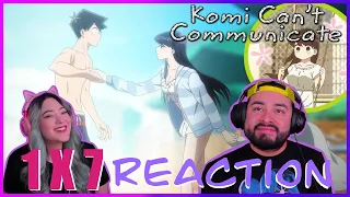 We Witnessed A Precious Moment! 🥰 | Komi Can't Communicate | 1x7 Reaction | First Time Watching