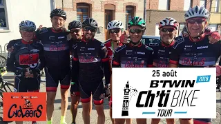 Btwin Ch'ti Bike Tour, la route des monts le 25 août 2018 avec Cycleers