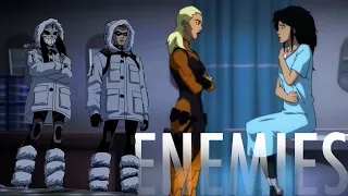 Young Justice // Cheshire & Artemis // Enemies