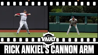 Rick Ankiel's CANNON of an Arm! (The former pitcher had one of the strongest arms in baseball)