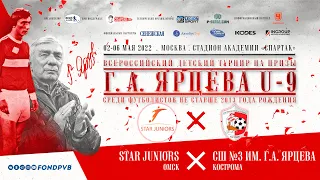 Star Juniors /Омск/ - СШ №3 им. Г. А. Ярцева /Кострома/. Группа D