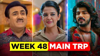 Sab TV Week 48 TRP - Sony Sab Week 48 Main Trp - Sab TV Shows TRP List