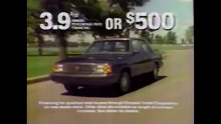 1987 Chrysler Commercial