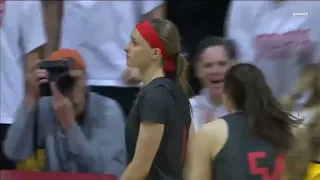 Indiana Iowa women's basketball highlights 2024