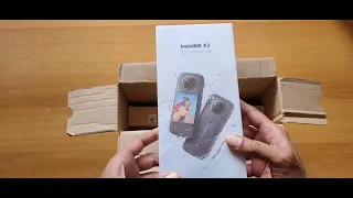 Insta360 X3 Unboxing & Close up look