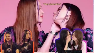 Freenbecky being obvious flirt to each other