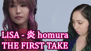 First Impression of LiSA - 炎 homura / THE FIRST TAKE | Eonni88