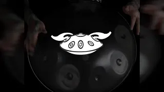 'Kita Pantam' Handpan: F3 Low Pygmy 9 | nitrated | Scale: F / G Ab C Eb F G Ab C