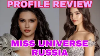 Miss Universe 2021 - Profile Review Miss Russia Ralina Arabova