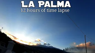 La Palma / 12 hours time lapse 26-10-2021