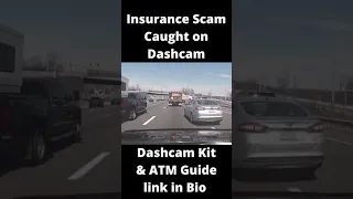 Insurance Scam Caught on Dashcam