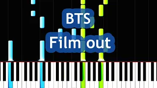 BTS - Film out Piano Tutorial