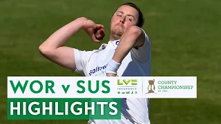 Robinson Takes 14 Wickets & Pujara Hits Ton | Worcestershire v Sussex | LV= County Championship 2023