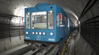 Самый квадратный поезд метро теперь в Metrostroi! - Запуск и обкатка 81-540.1 "Боинг"