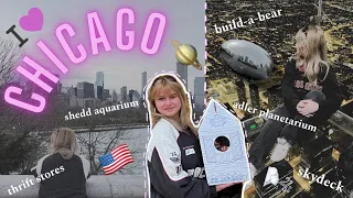 Spring Break w CHICAGO| build-a-bear, city at night, polish stores