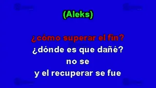 Duele El Amor - Multikaraoke ► Éxito De Ana Torroja Y Alex Sintek