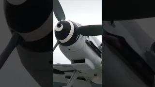 ЗАПУСК ДВИГАТЕЛЯ САМОЛЁТА МЕССЕРШМИТТ ( Messerschmitt Bf.109 )