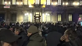 Roma, proteste Ncc: tensione con le forze dell'ordine