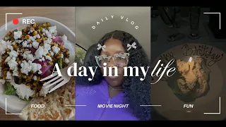 VLOG: GRWM for my BOYFRIENDS BIRTHDAY ☆ | CAVA, Dinner, Movie Night, + More |