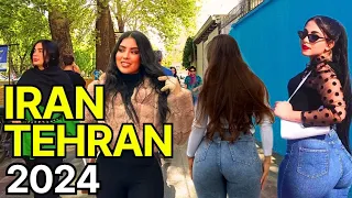 IRAN 2024 🇮🇷 Walking Tour in Tehran City Center | IRAN Travel Vlog