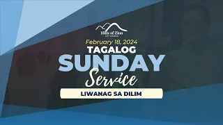 Liwanag sa Dilim | Ascencion Marcon | February 18, 2024 - Tagalog Service