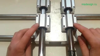 mycnc.xyz | ЧПУ станок своими руками 11. Аппетит приходит во время еды linear guides bearing blocks