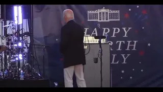 Joe Biden Wanders Around Lost on Stage at 4th of July Celebration