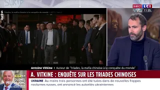 Enquête sur les triades chinoises, "les mafias les plus puissantes du monde", avec Antoine Vitkine