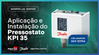 Pressostato KPI 35 Danfoss - Código 060-121766