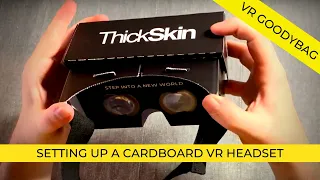 How to VR - How to build your cardboard headset and configure your phone for Mobile VR