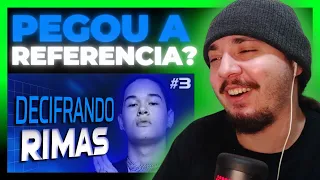 REFERÊNCIAS ESCONDIDAS QUE VOCÊ NÃO PERCEBEU (DECIFRANDO RIMAS #3) ep LIL VI | REACT BAUEB