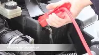 Recharger sa voiture avec des pinces croco