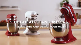 KitchenAid® Artisan® Series Tilt-Head Stand Mixer: How to Assemble