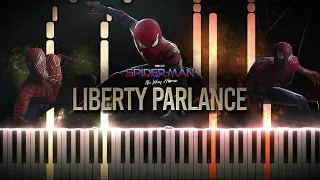 Liberty Parlance - Spider-Man: No Way Home OST (Synthesia Piano Tutorial)+SHEETS