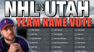 NHL Utah Team Name Vote Revealed!