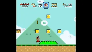 Super Mario World 30 - Classic World 1-1