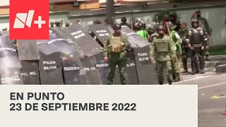 En Punto con Denise Maerker - Programa completo: 23 de septiembre 2022