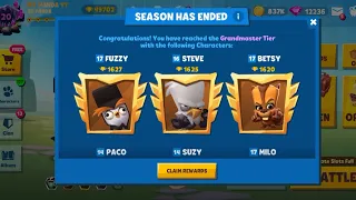 Zooba Season end all rewards collect or solo gameplay and collect rewards and events tickets