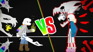 StorySwap Asriel Vs Killer Sans