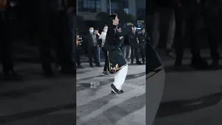 Watching handsome guys dance is just as good.  Tibetan girl Chunxi Road street photography