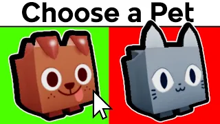 Pet Simulator X, BUT It's Would You Rather..