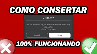 Como Corrigir O Código De Erro 529 Do Roblox | Corrigir Código De Erro 529 Roblox