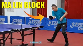 Learn to block with Ma Lin 🛡🛡🛡