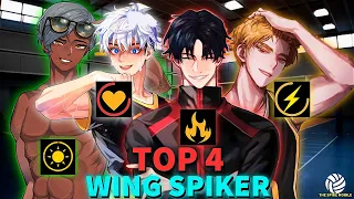 The Spike Volleyball !! 3x3 !! The Top 4 Wing Spiker !! The Spike 3.1.2