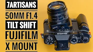 7Artisans 50mm F1.4 Tilt Shift Fujifilm X Mount