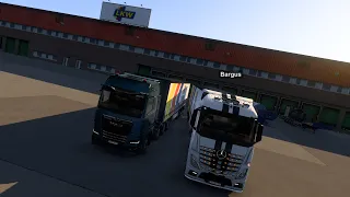 LLEVAMOS 21 TONELADAS DE CAFE ¿CUANTAS VECES ME MULTAN EN ESTE VIAJE? - EURO TRUCK SIMULATOR 2