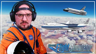 Space Shuttle Abwurf mit der 747 SCA Mod | How To Approach an Landing Test | Flugsimulator Kostenlos